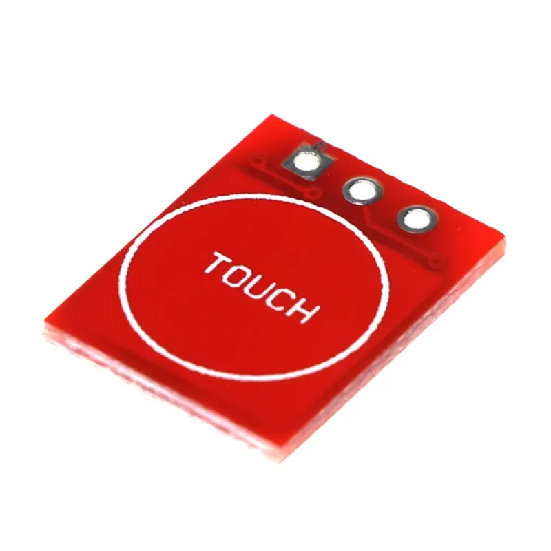 Modulo Sensore Tattile Capacitivo TTP223 - Pulsante Digitale 2-5.5V Per Progetti Elettronici